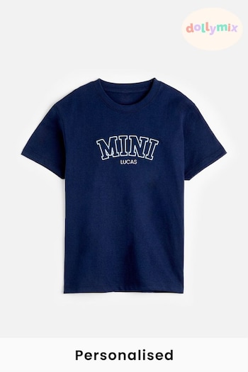 Personalised Mini Logo T-Shirt by Dollymix (696441) | £17