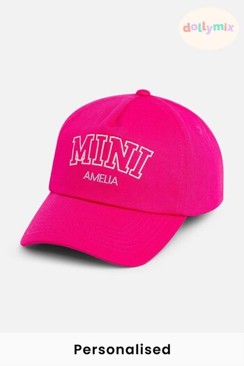 Personalised Mini Logo Cap by Dollymix (696497) | £14
