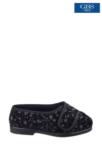 GBS Black Nola Slippers (696869) | £35