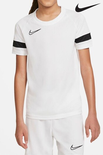 Nike White Dri-FIT Academy T-Shirt (697382) | £13