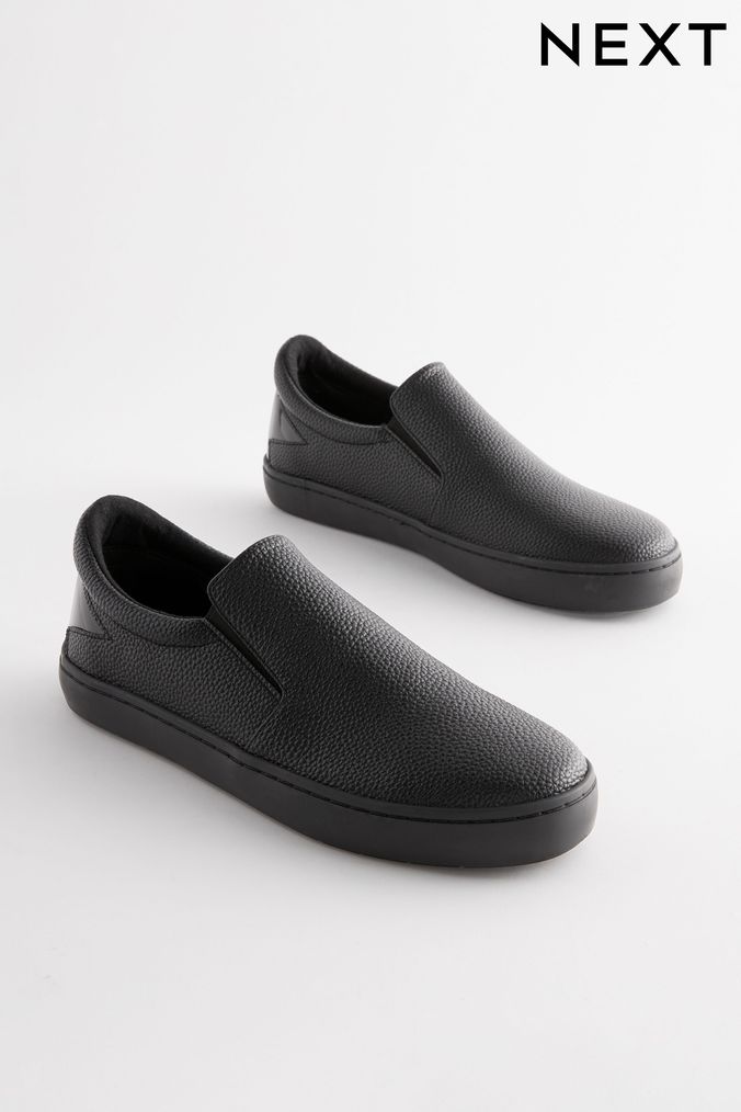 Next ladies slip on trainers shop