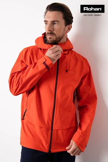 Rohan Orange Mens Ventus Waterproof Jacket (697856) | £325
