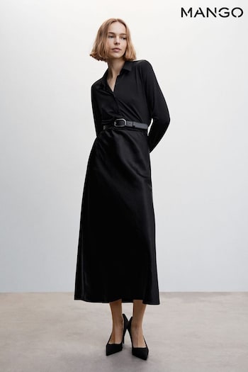 Mango Satin Long Skirt (697909) | £50