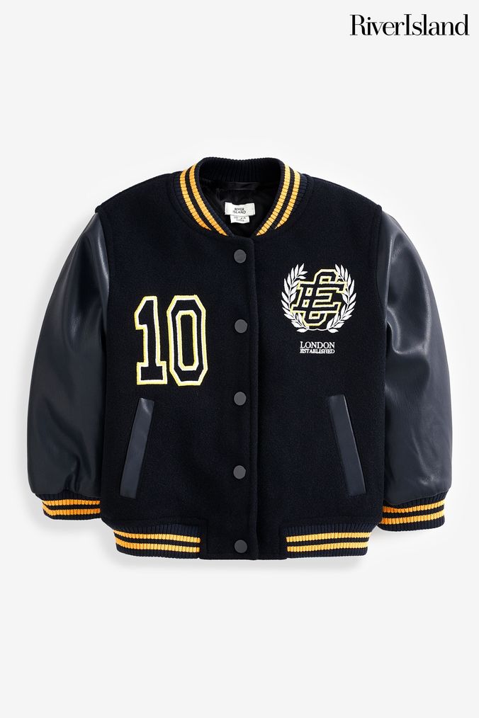 Buy Boys River Island Blue Coats Online Next UK