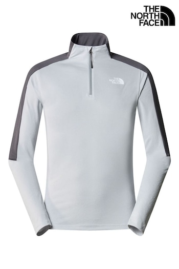 The North Face Grey Mountain Athletics 1/4 Zip Long Sleeve Fleece (698455) | £48