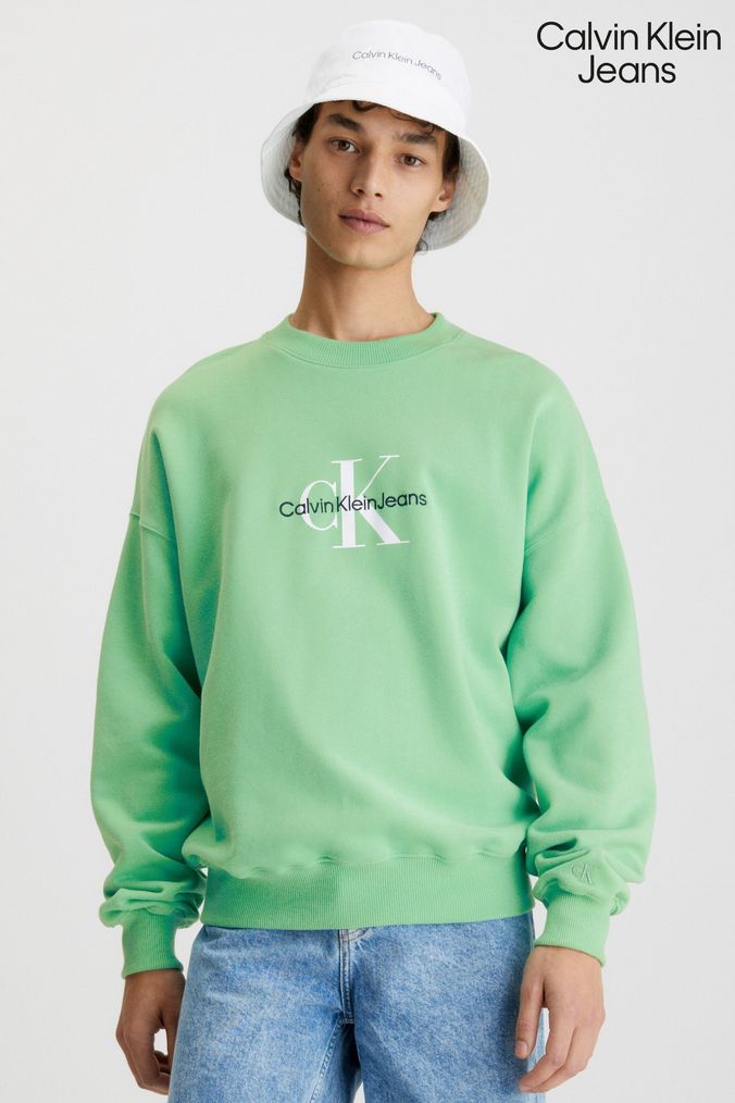 Green calvin hot sale klein jumper