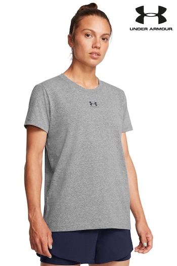 Under Armour Grey Campus Core T-Shirt (699087) | £27