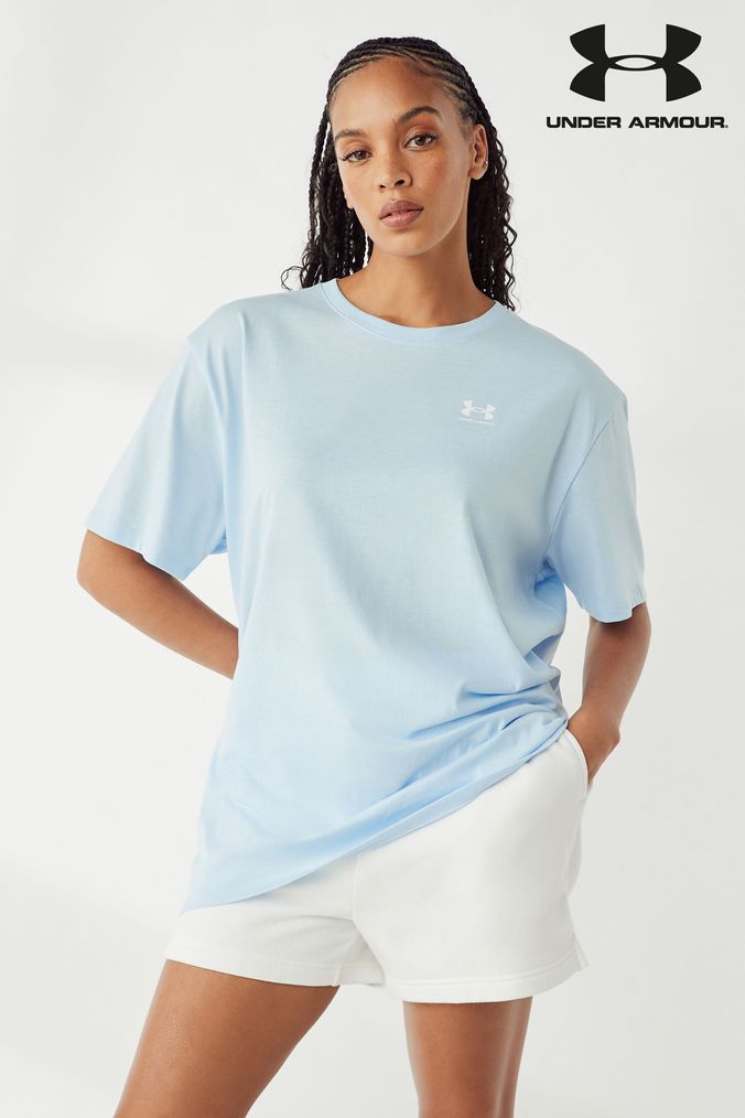 Buy Women s T Shirts Blue Under Armour Tops Online Next UK