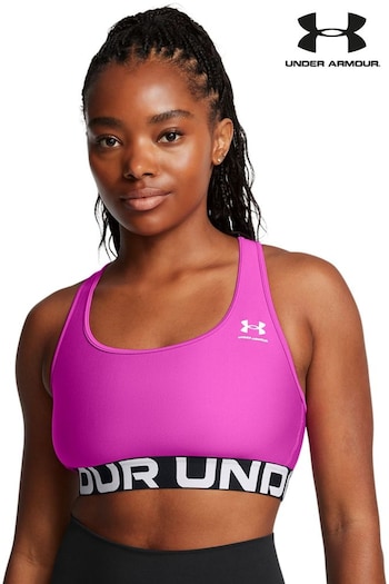 Under Armour Pink HG Mid Bra (699371) | £27