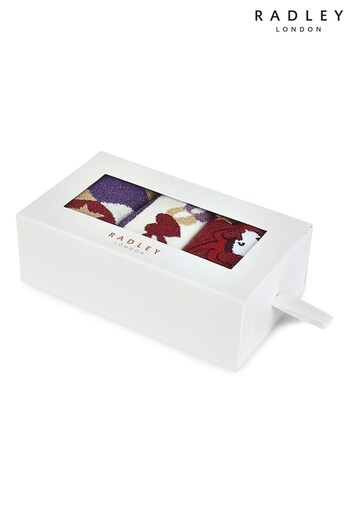 Radley Red It's Party Time Sock Set (699951) | £25