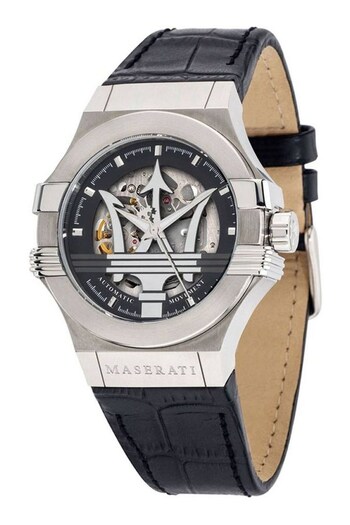 Maserati Gents Potenza Black Watch (69A667) | £379