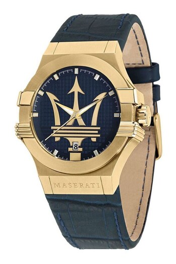 Maserati Gents Blue Potenza Watch (69B223) | £229