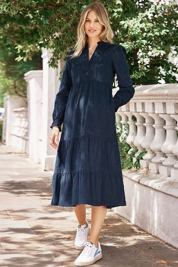 Aspiga Blue Liv Cord Dress (69F185) | £165
