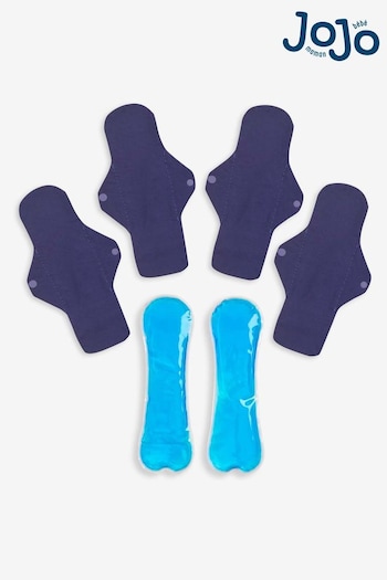 JoJo Maman Bébé Blue Soothing Reusable Hot & Cold Gel Pads for Post-Partum (700050) | £15