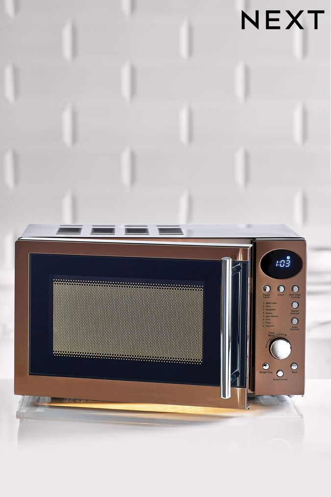 Copper and new arrivals silver microwave