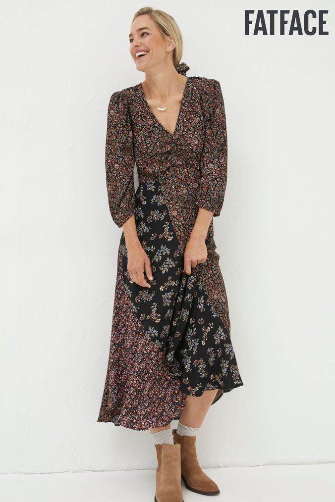 Ditsy cheap dress uk