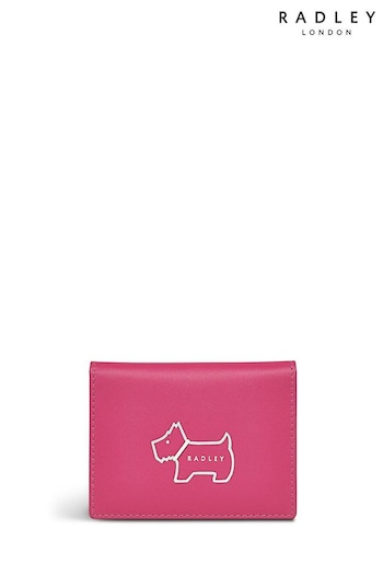 Radley London Pink Heritage Dog Outline Small Cardholder (702768) | £39