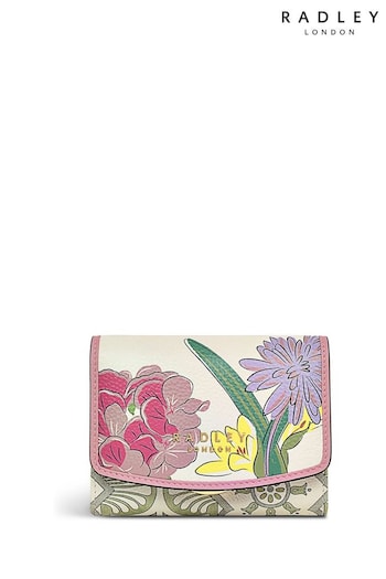 Radley London The Rhs Collection Ss24 Medium Flapover White Purse (702807) | £79