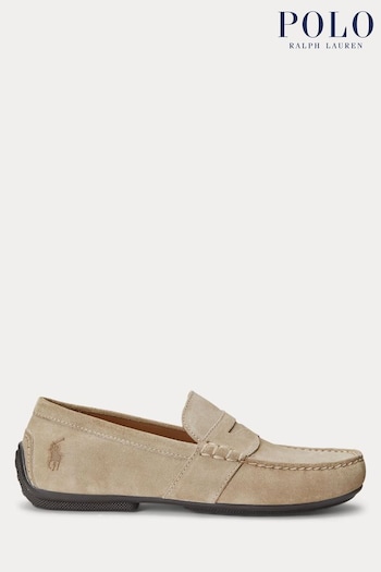 Polo DETAIL Ralph Lauren Reynold Suede Driver Loafers (702869) | £130
