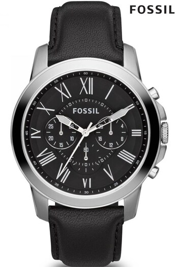 Fossil Gents Grant Black Watch (703756) | £159
