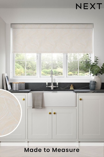 Ivory Cream Décor Made to Measure Blackout Roller Blind (704326) | £63