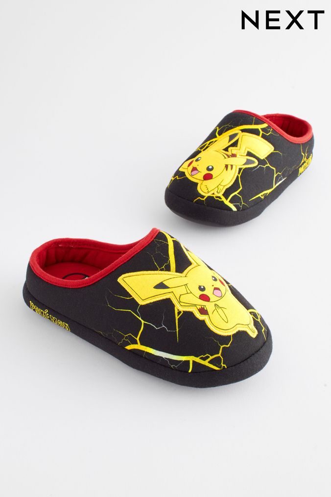 Kids pokemon slippers hotsell
