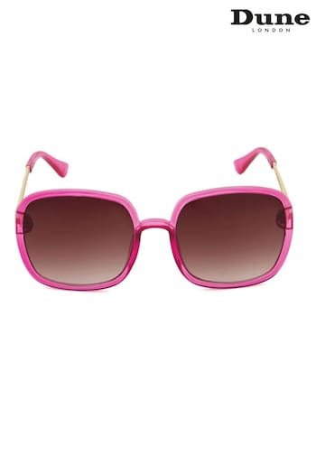 Dune London Natural Glamour Retro Square Glasses (704425) | £40