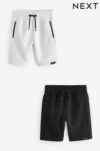 Black/Grey 2 Pack Sports Shorts (4-16yrs) (704786) | £18 - £28