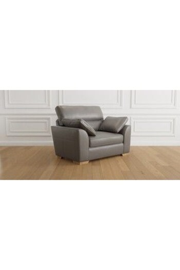 Columbia/French Grey Stamford High Back Leather Firmer Sit (704964) | £499 - £2,025