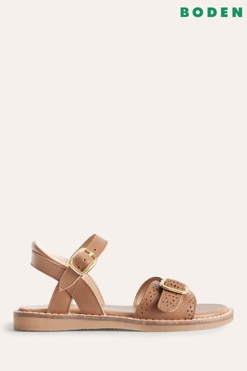 Boden Natural Leather Buckle Sandals (705694) | £34 - £39