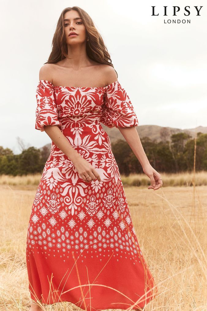Lipsy red dress new arrivals