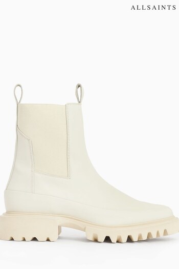 All Saints Harlee White Boots (705944) | £199