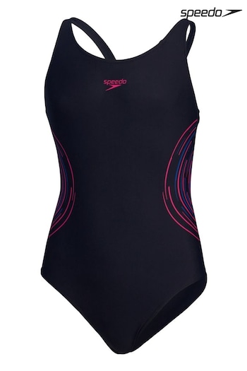 Speedo acg Blue Placmement Muscleback Swimsuit (706002) | £17.50