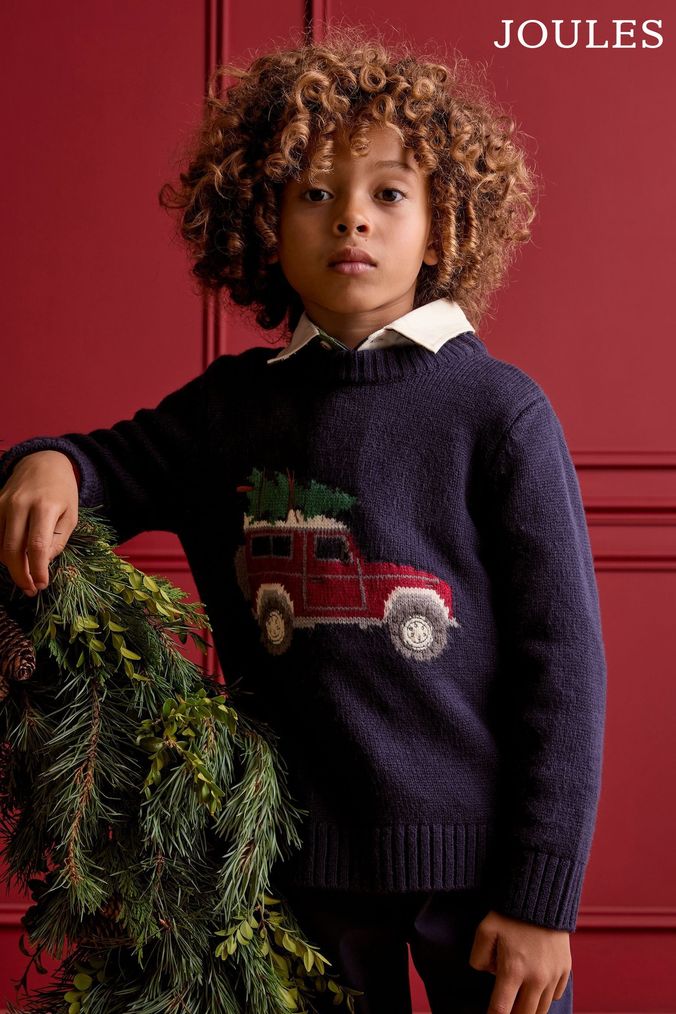 Older boys christmas jumper top