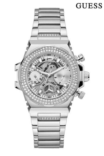 Guess Ladies Silver Tone Fusion Watch (706801) | £239