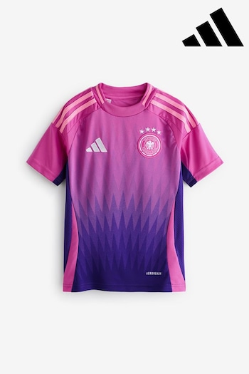 adidas Pink Germany 24 Away Jersey Kids (707222) | £55