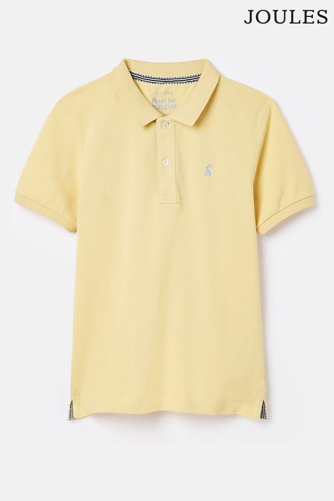 Childrens yellow polo shirts sales