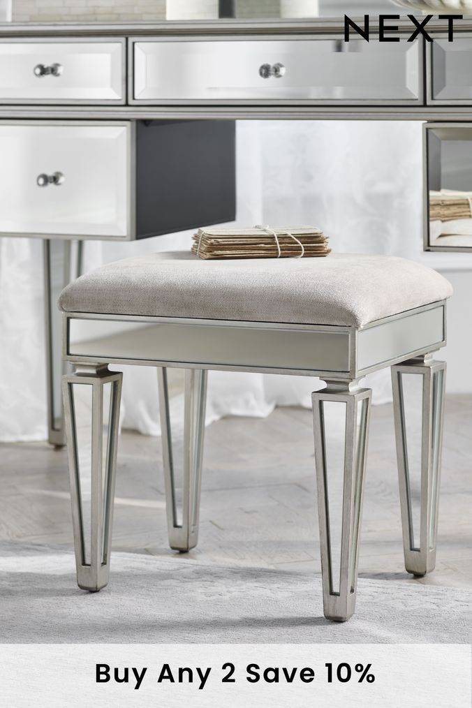 Next dressing table shop stools