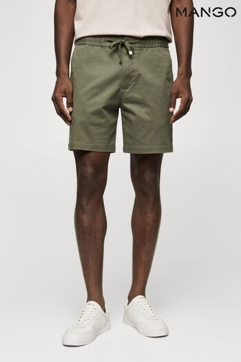 Mango Belt Cotton Bermuda Shorts (708219) | £36