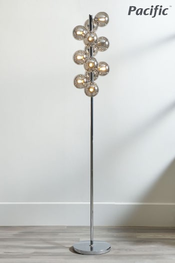 Pacific Black Vecchio Floor Lamp (708309) | £300