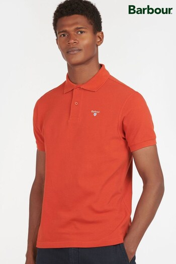 Barbour® Red Sports Polo Shirt (708469) | £45