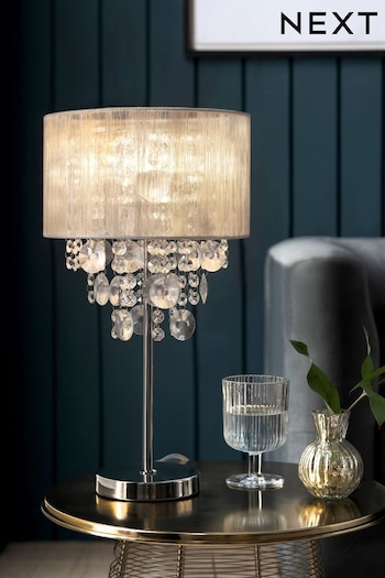Champagne Gold Palazzo Large Table Lamp (708910) | £50