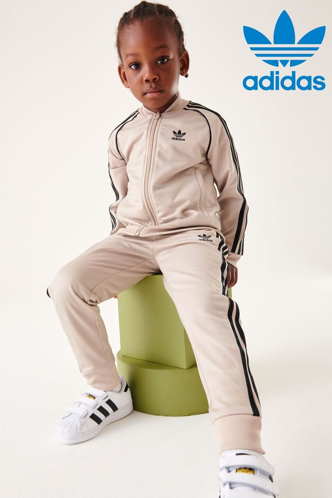 Adidas originals girls store tracksuit