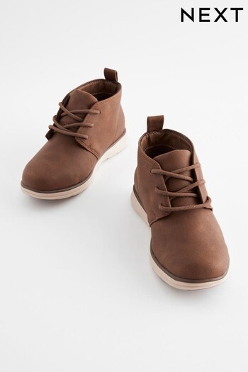 Tan Brown Lace-Up Desert Boots (708966) | £30 - £37