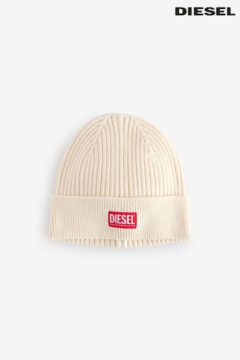 Diesel Knitted Logo Beanie Cap (709900) | £60