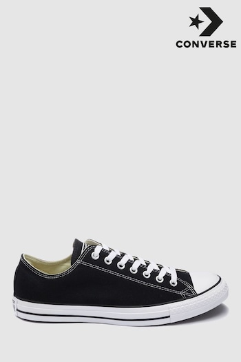 Converse Black Chuck Taylor Ox Trainers (709998) | £55