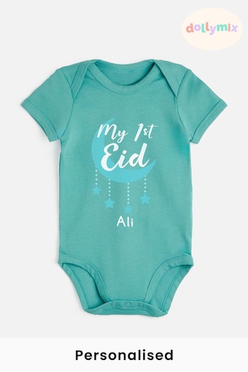 Personalised My 1st Eid Baby Bodysuit by Dollymix (710095) | £14