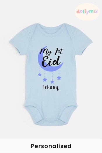 Personalised My 1st Eid Baby Bodysuit by Dollymix (710121) | £14
