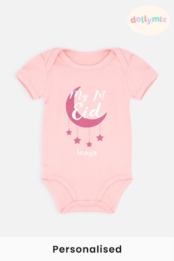 Personalised My 1st Eid Baby Bodysuit by Dollymix (710123) | £14