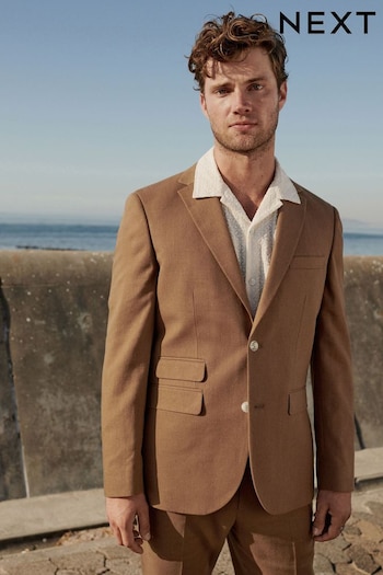 Rust Brown Linen Suit (710510) | £89